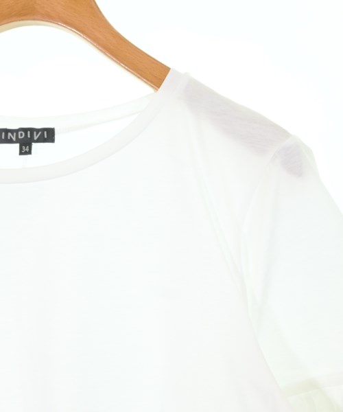 INDIVI（インディヴィ）Tシャツ・カットソー 白 サイズ:34(XS位) レディース/2200624402039