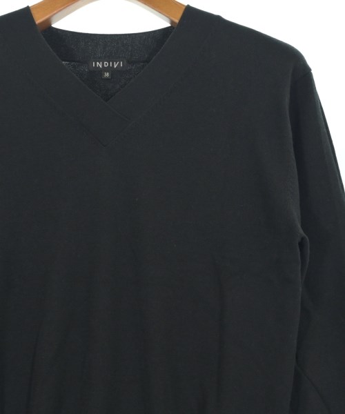 INDIVI（インディヴィ）ニット・セーター 黒 サイズ:38(M位) レディース/2200624402046