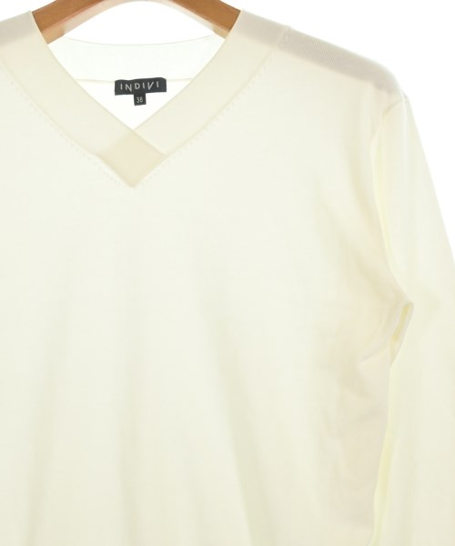 INDIVI（インディヴィ）ニット・セーター 白 サイズ:38(M位) レディース/2200624402053