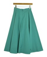 INDIVI（インディヴィ）ロング・マキシ丈スカート 緑 サイズ:36(S位) レディース/2200632148028