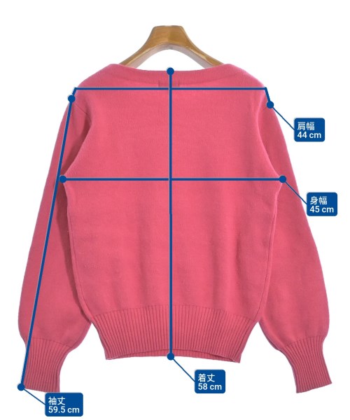 INDIVI（インディヴィ）ニット・セーター ピンク サイズ:38(M位) レディース/2200632148035
