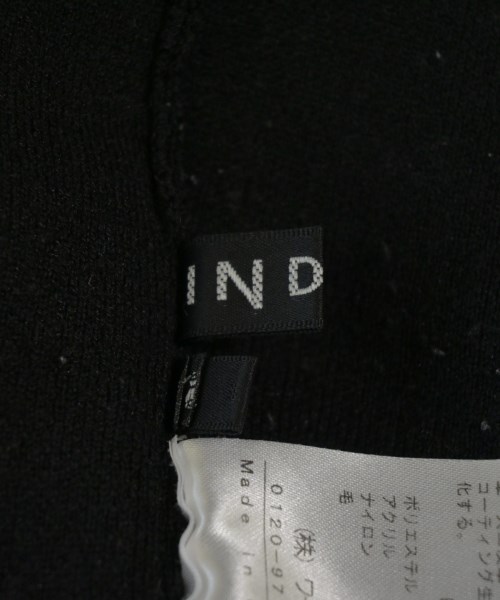 INDIVI（インディヴィ）ニット・セーター 黒 サイズ:38(M位) レディース/2200616866023