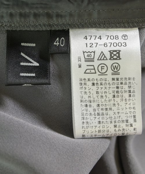 INDIVI（インディヴィ）スラックス グレー サイズ:40(L位) レディース/2200603123030