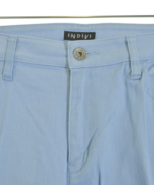 INDIVI（インディヴィ）チノパン 青 サイズ:40(L位) レディース/2200632916078