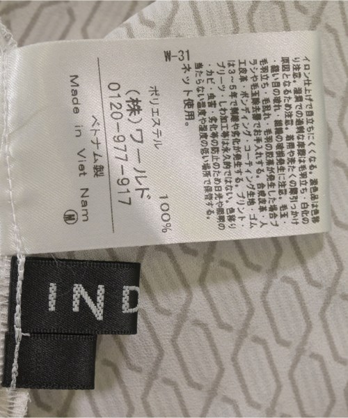 INDIVI（インディヴィ）ブラウス 白 サイズ:38(M位) レディース/2200617312031