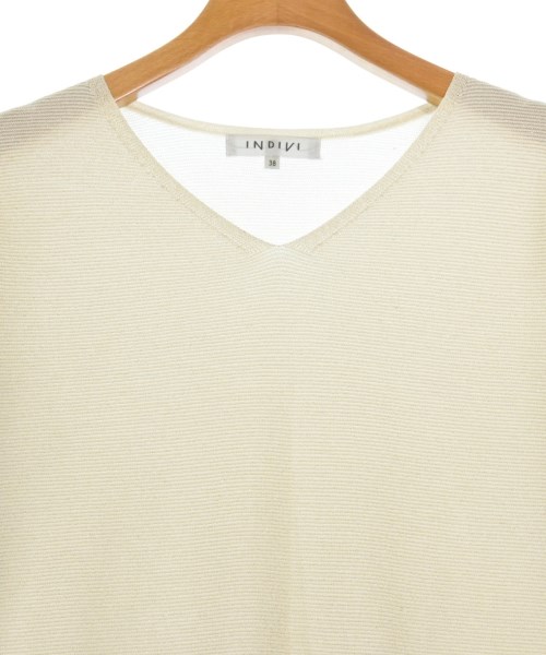 INDIVI（インディヴィ）ニット・セーター ベージュ サイズ:38(M位) レディース/2200617312055