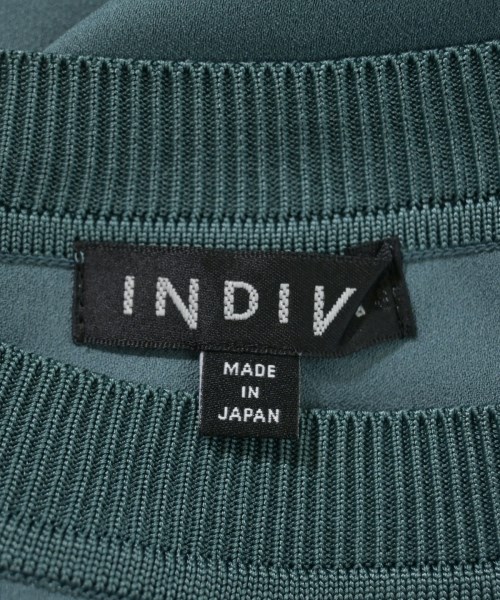 INDIVI（インディヴィ）ブラウス 緑 サイズ:38(M位) レディース/2200607995053