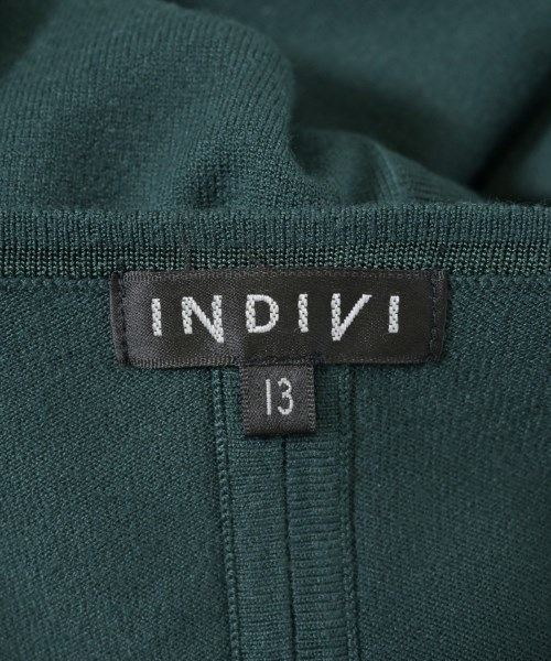 INDIVI（インディヴィ）ニット・セーター 緑 サイズ:13(XL位) レディース/2200606598095
