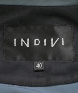INDIVI（インディヴィ）ミリタリーブルゾン 青 サイズ:40(L位) レディース/2200606972048