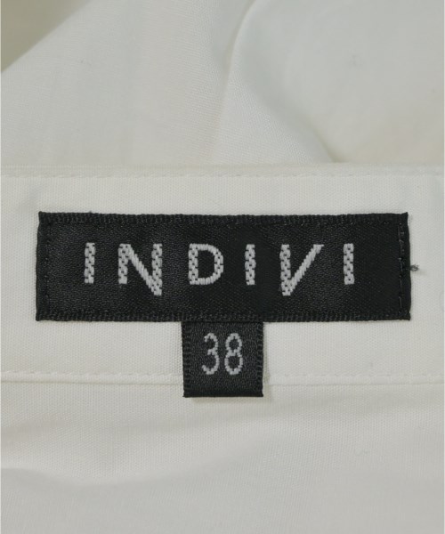 INDIVI（インディヴィ）カジュアルシャツ 白 サイズ:38(M位) レディース/2200606972055