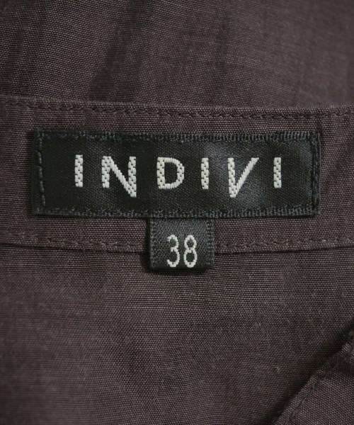INDIVI（インディヴィ）ワンピース 茶 サイズ:38(M位) レディース/2200609592021