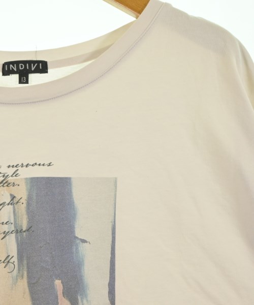 INDIVI（インディヴィ）Tシャツ・カットソー ベージュ サイズ:13(XL位) レディース/2200610564185