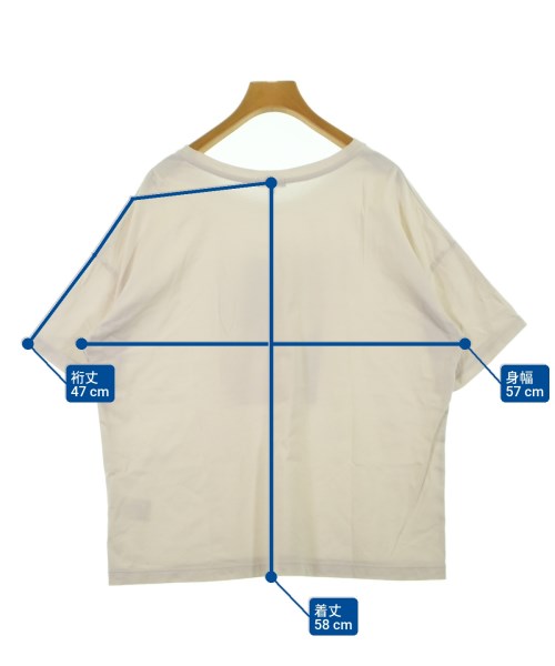 INDIVI（インディヴィ）Tシャツ・カットソー ベージュ サイズ:13(XL位) レディース/2200610564185