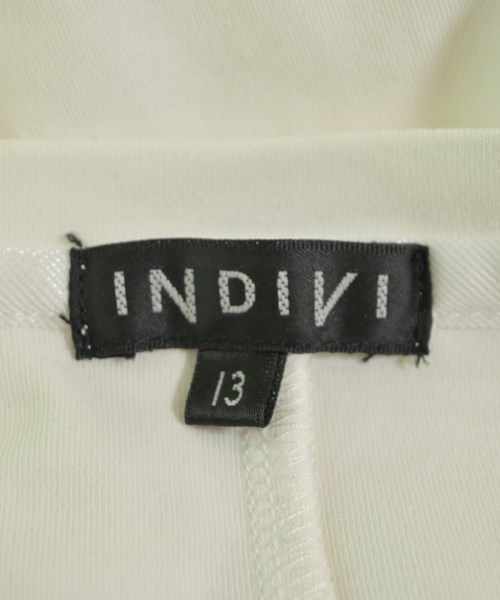 INDIVI（インディヴィ）Tシャツ・カットソー 白 サイズ:13(XL位) レディース/2200610564208