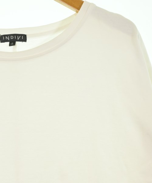 INDIVI（インディヴィ）Tシャツ・カットソー 白 サイズ:13(XL位) レディース/2200610564208
