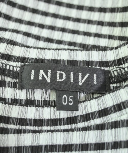 INDIVI（インディヴィ）Tシャツ・カットソー 黒 サイズ:05(XXS位) レディース/2200612347083