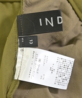 INDIVI（インディヴィ）スラックス カーキ サイズ:13(XL位) レディース/2200609103012