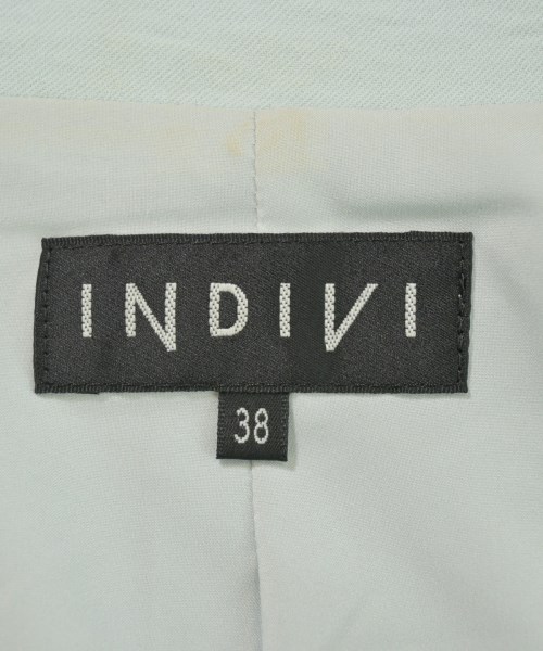 INDIVI（インディヴィ）カジュアルジャケット 青 サイズ:38(M位) レディース/2200608719016