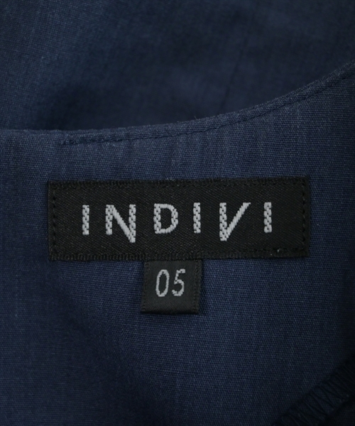 INDIVI（インディヴィ）ブラウス 青 サイズ:05(XXS位) レディース/2200612865075