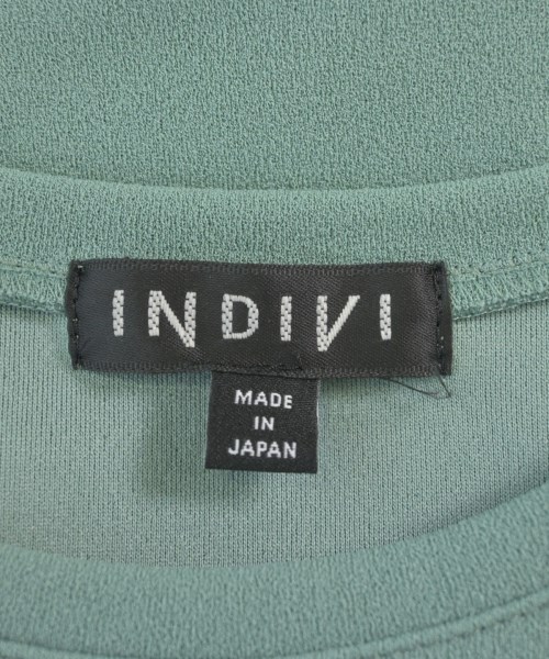 INDIVI（インディヴィ）Tシャツ・カットソー 緑 サイズ:38(M位) レディース/2200604904102