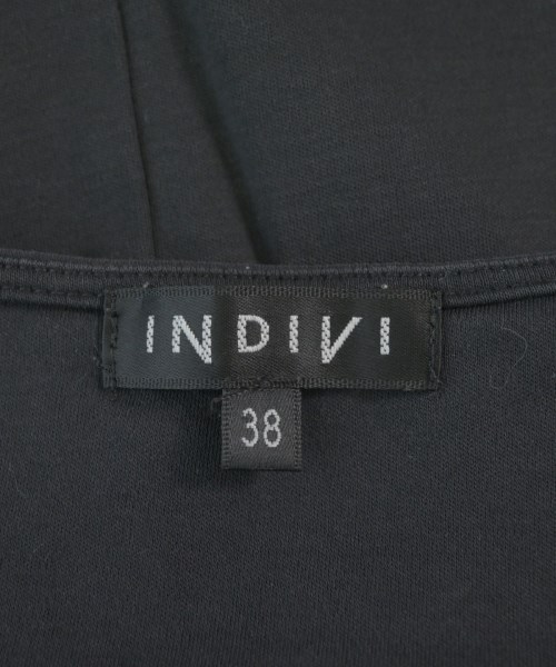 INDIVI（インディヴィ）Tシャツ・カットソー 黒 サイズ:38(M位) レディース/2200611068026