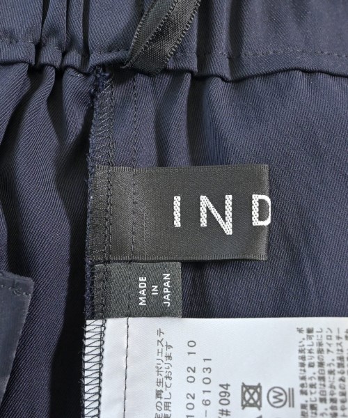 INDIVI（インディヴィ）スラックス 紺 サイズ:05(XXS位) レディース/2200608184081
