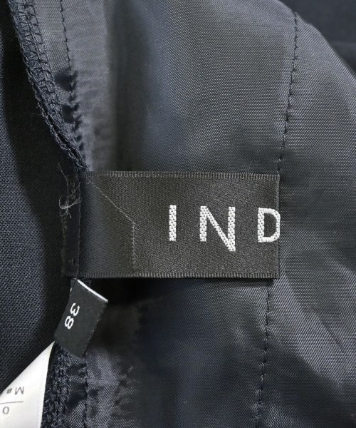 INDIVI（インディヴィ）スラックス 紺 サイズ:38(M位) レディース/2200608715117