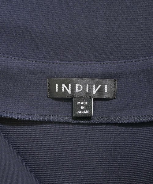 INDIVI（インディヴィ）ブラウス 紺 サイズ:38(M位) レディース/2200611452139