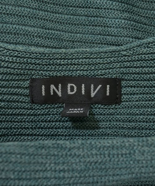 INDIVI（インディヴィ）ニット・セーター 緑 サイズ:F レディース/2200608286020