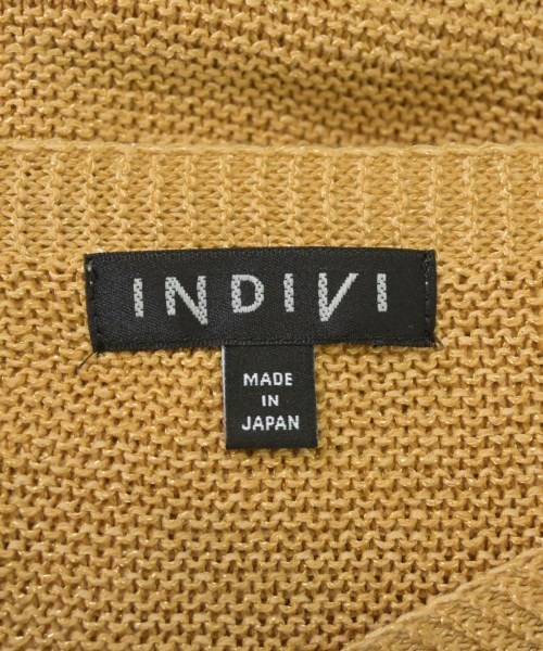 INDIVI（インディヴィ）ニット・セーター 黄 サイズ:38(M位) レディース/2200608286037
