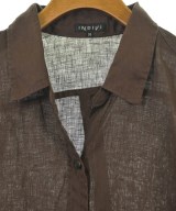 INDIVI（インディヴィ）カジュアルシャツ 茶 サイズ:38(M位) レディース/2200613854016