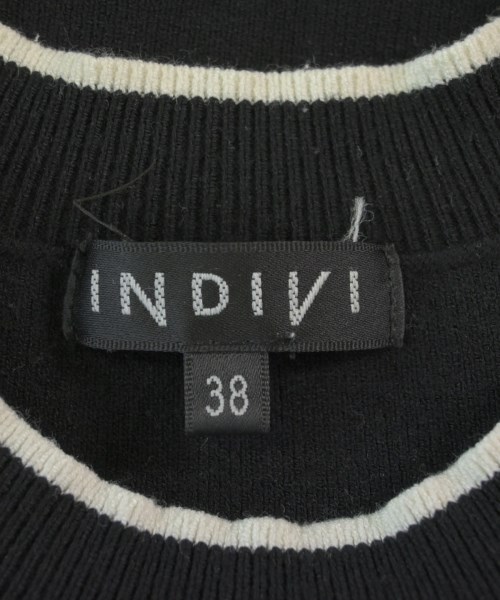INDIVI（インディヴィ）ニット・セーター 黒 サイズ:38(M位) レディース/2200611725035