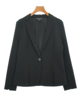 INDIVI（インディヴィ）カジュアルジャケット 黒 サイズ:38(M位) レディース/2200614949025