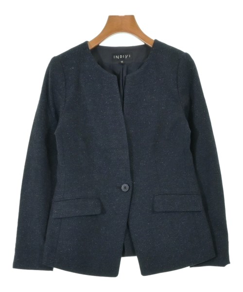 インディヴィ(INDIVI)のINDIVI ノーカラージャケット