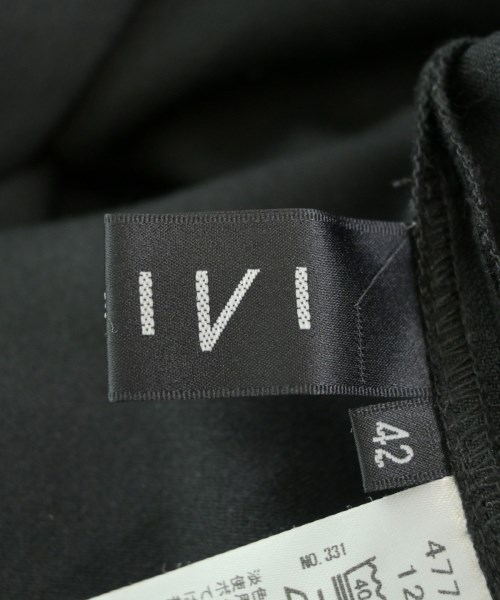 INDIVI（インディヴィ）ロング・マキシ丈スカート 黒 サイズ:42(XL位) レディース/2200614318173