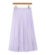 INDIVI（インディヴィ）ロング・マキシ丈スカート 紫 サイズ:38(M位) レディース/2200614318197