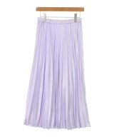 INDIVI（インディヴィ）ロング・マキシ丈スカート 紫 サイズ:38(M位) レディース/2200614318197