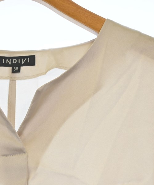 INDIVI（インディヴィ）ブラウス ベージュ サイズ:38(M位) レディース/2200614318203