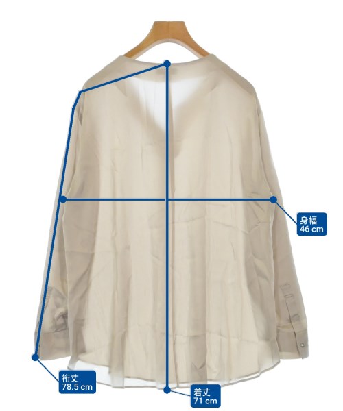 INDIVI（インディヴィ）ブラウス ベージュ サイズ:38(M位) レディース/2200614318203