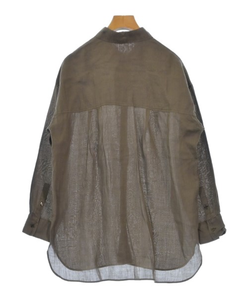 INDIVI（インディヴィ）ブラウス 茶 サイズ:38(M位) レディース/2200614318210