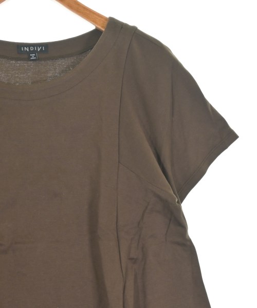 INDIVI（インディヴィ）Tシャツ・カットソー 茶 サイズ:38(M位) レディース/2200614318227