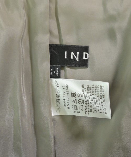 INDIVI（インディヴィ）スラックス 茶 サイズ:12(XL位) レディース/2200611536686