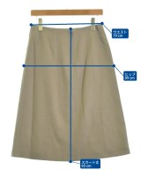 INDIVI（インディヴィ）ひざ丈スカート 茶 サイズ:40(L位) レディース/2200611536693