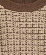 INDIVI（インディヴィ）ニット・セーター 茶 サイズ:38(M位) レディース/2200616628034