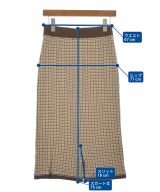INDIVI（インディヴィ）ロング・マキシ丈スカート ベージュ サイズ:36(S位) レディース/2200616628041