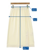 INDIVI（インディヴィ）ひざ丈スカート 白 サイズ:36(S位) レディース/2200616628072