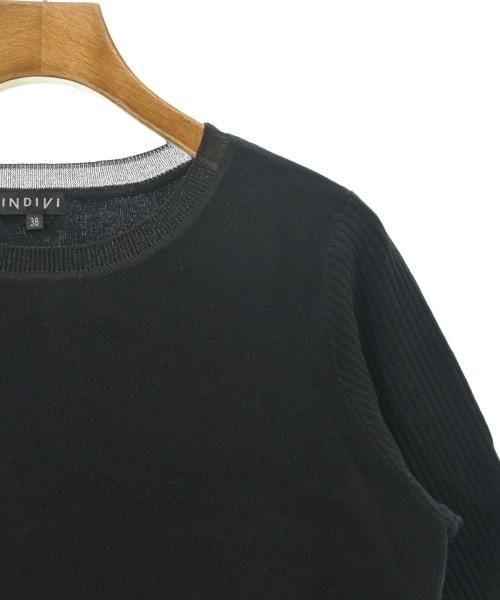 INDIVI（インディヴィ）ニット・セーター 黒 サイズ:38(M位) レディース/2200619445133