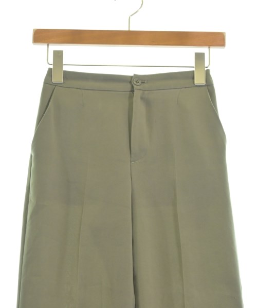 INDIVI（インディヴィ）スラックス カーキ サイズ:3(XXS位) レディース/2200619813024