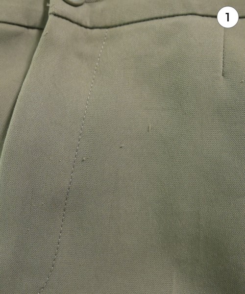 INDIVI（インディヴィ）スラックス カーキ サイズ:3(XXS位) レディース/2200619813024