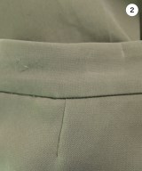 INDIVI（インディヴィ）スラックス カーキ サイズ:3(XXS位) レディース/2200619813024